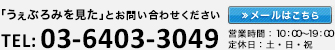 「うぇぶろみを見た」とお問い合わせ下さい